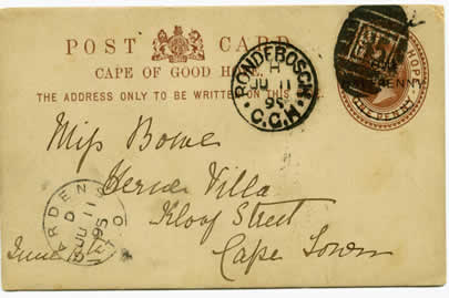 Cape of Good Hope Telegraph Company 1860