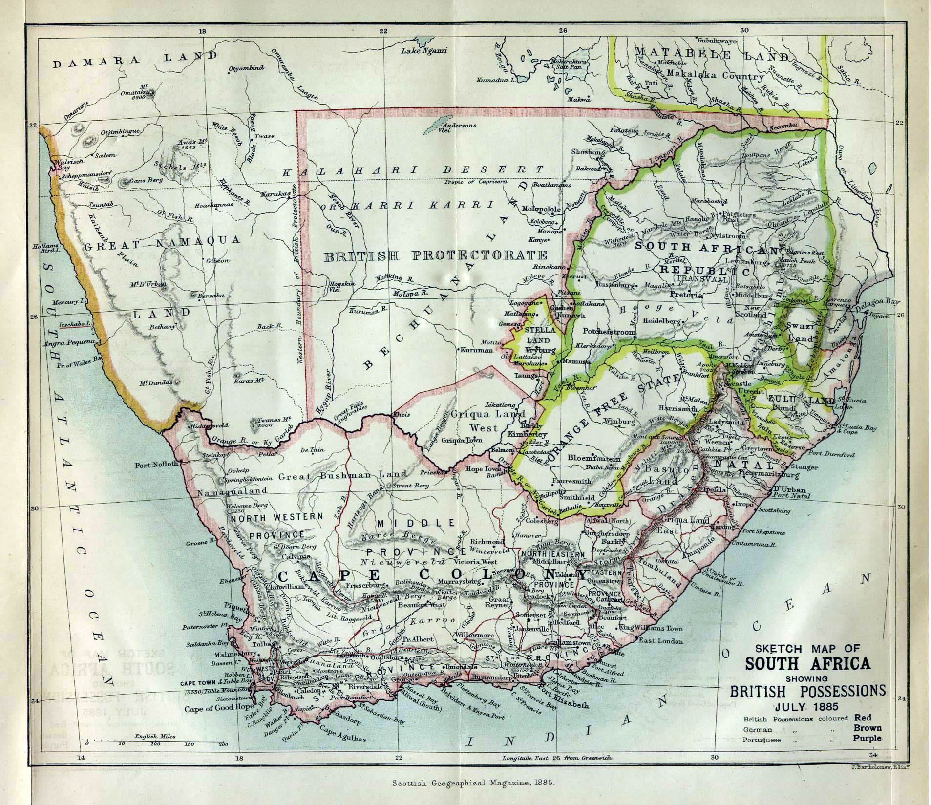 Griqualand West History Cape of Good Hope Stamps and Postal History